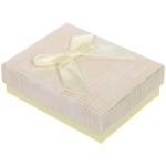 Коробка подарочная «With love» 9*7*3 см, Лимонный