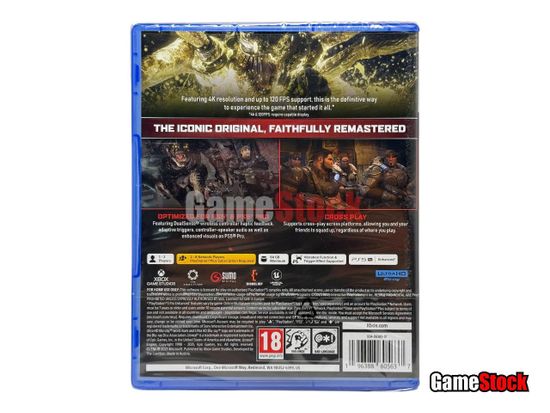 PS5 Gears of War: Reloaded (Новинка!) (Новый, Полностью на русском языке, PPSA-17525)