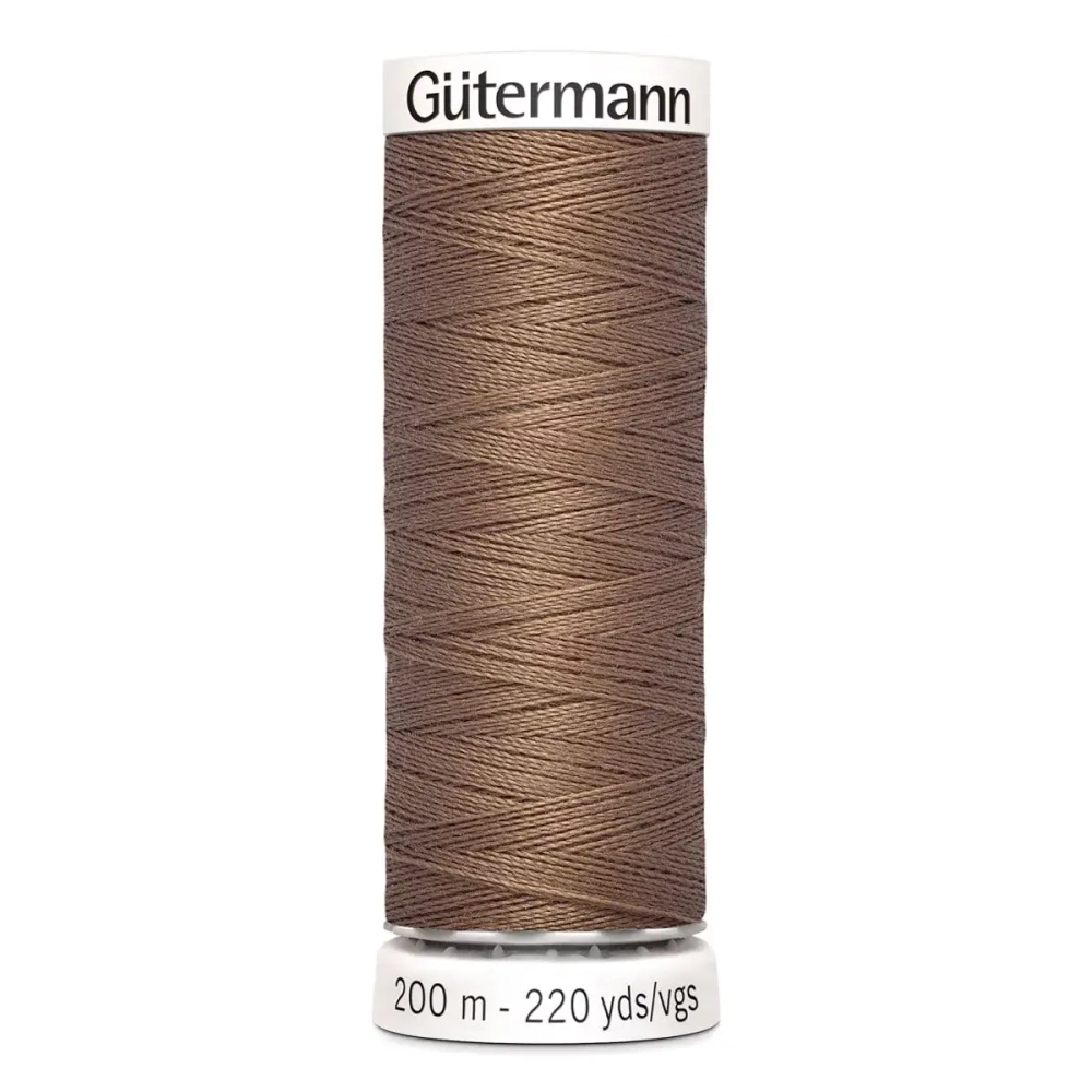 Нить Sew-All 200 м, Gutermann, 454 светлое какао