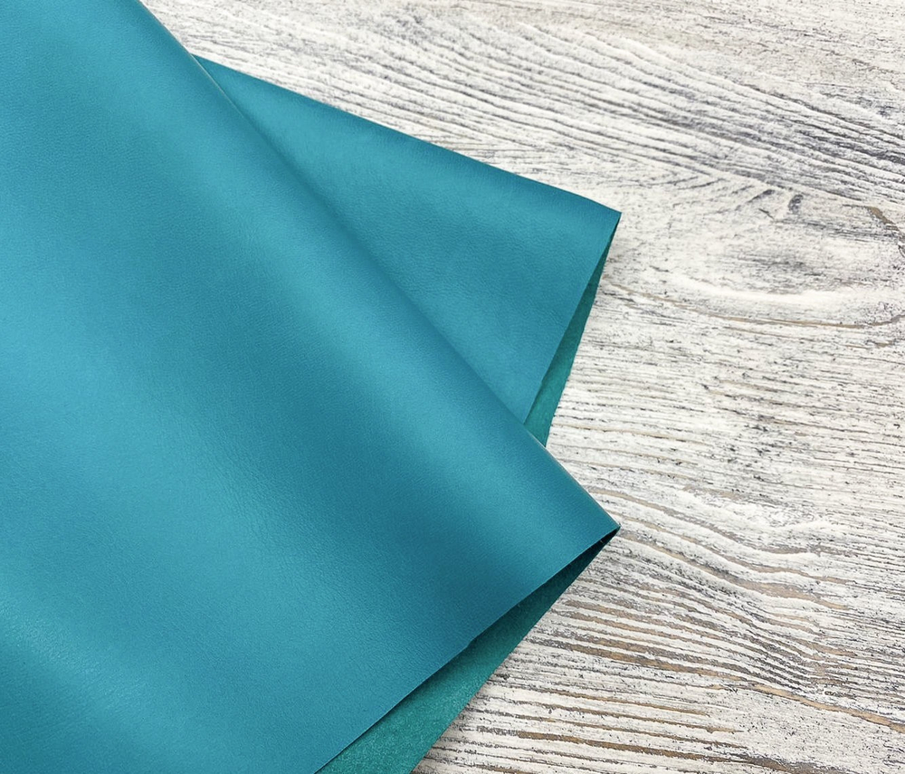 Aquazurra (0,5-0,7мм), цв. Лазурный, натуральная кожа