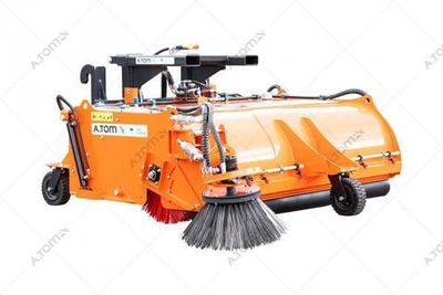 Щетка дорожная на погрузчик, с прибордюрной щеткой - EXPERT 2500