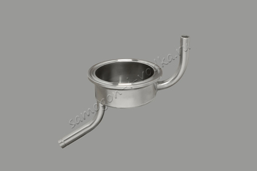 Оголовник Самогон и водка кожухотрубного дистиллятора ХД-2d