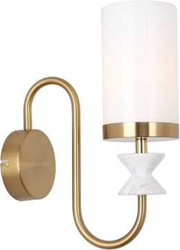 Бра 1*Е14 1054/05/01W бронза Mramaris Stilfort