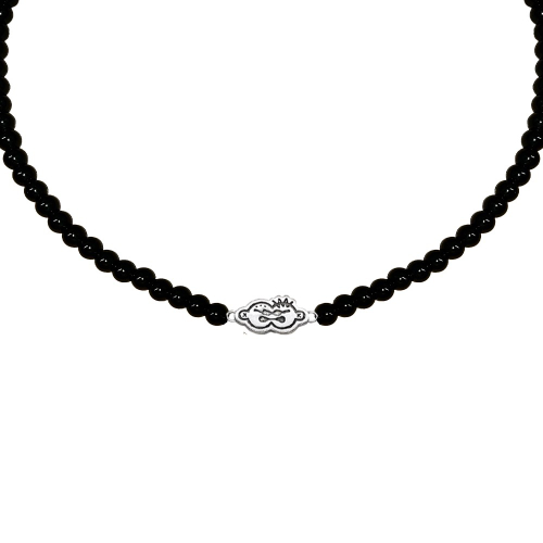 Чокер Второй Ка черный агат