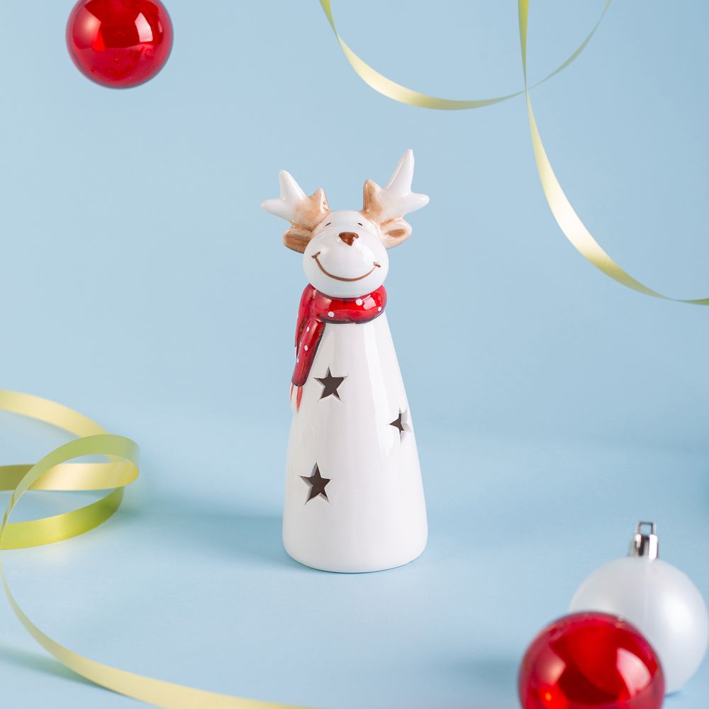 СТАТУЭТКА "ОЛЕНЬ" С LED-ПОДСВЕТКОЙ 7Х6,2Х16,2 СМ