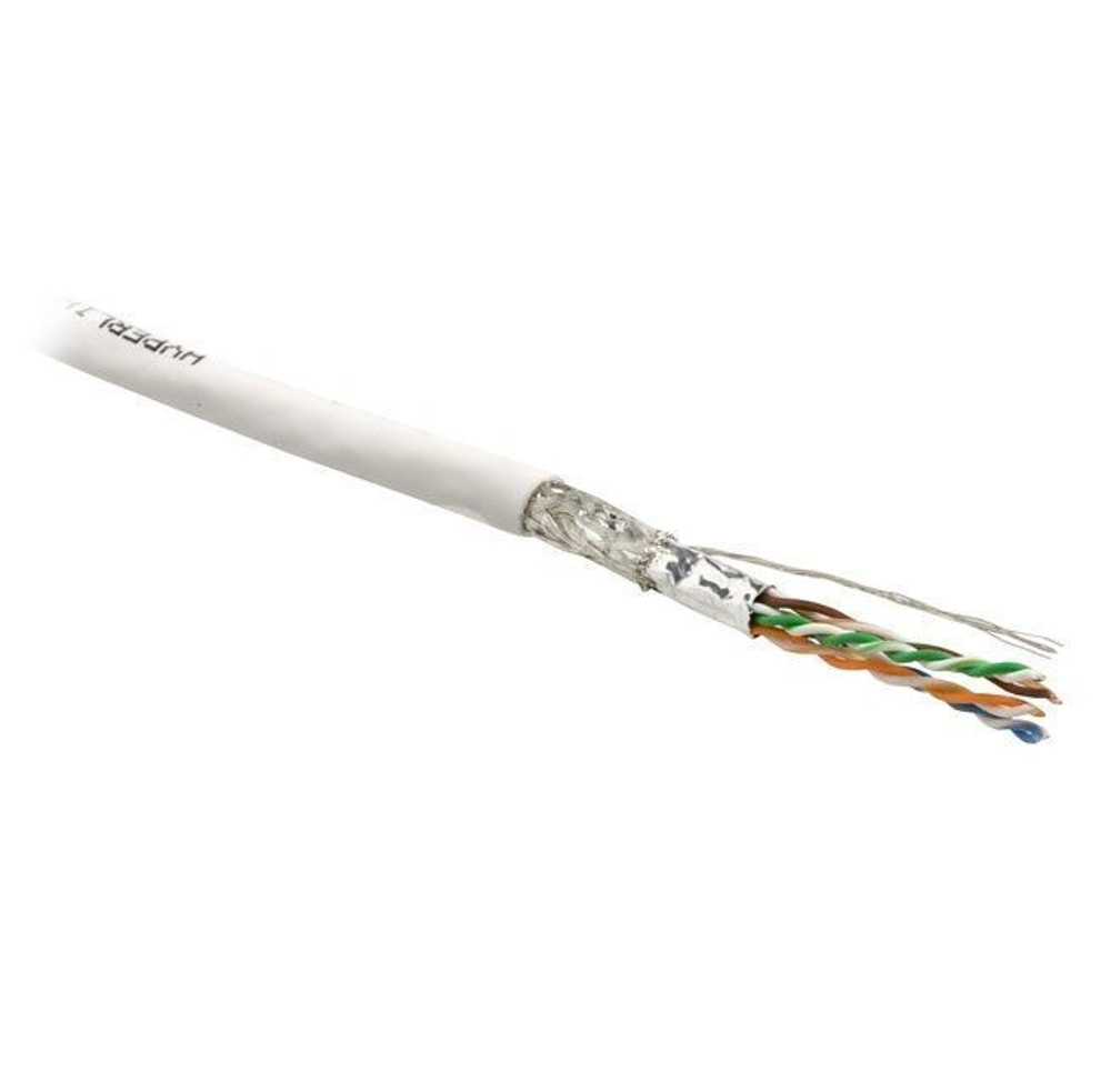 Кабель витая пара Hyperline SFUTP4-C6-P26-IN-LSZH-GY-500
