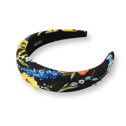 Ободок с цветочным принтом