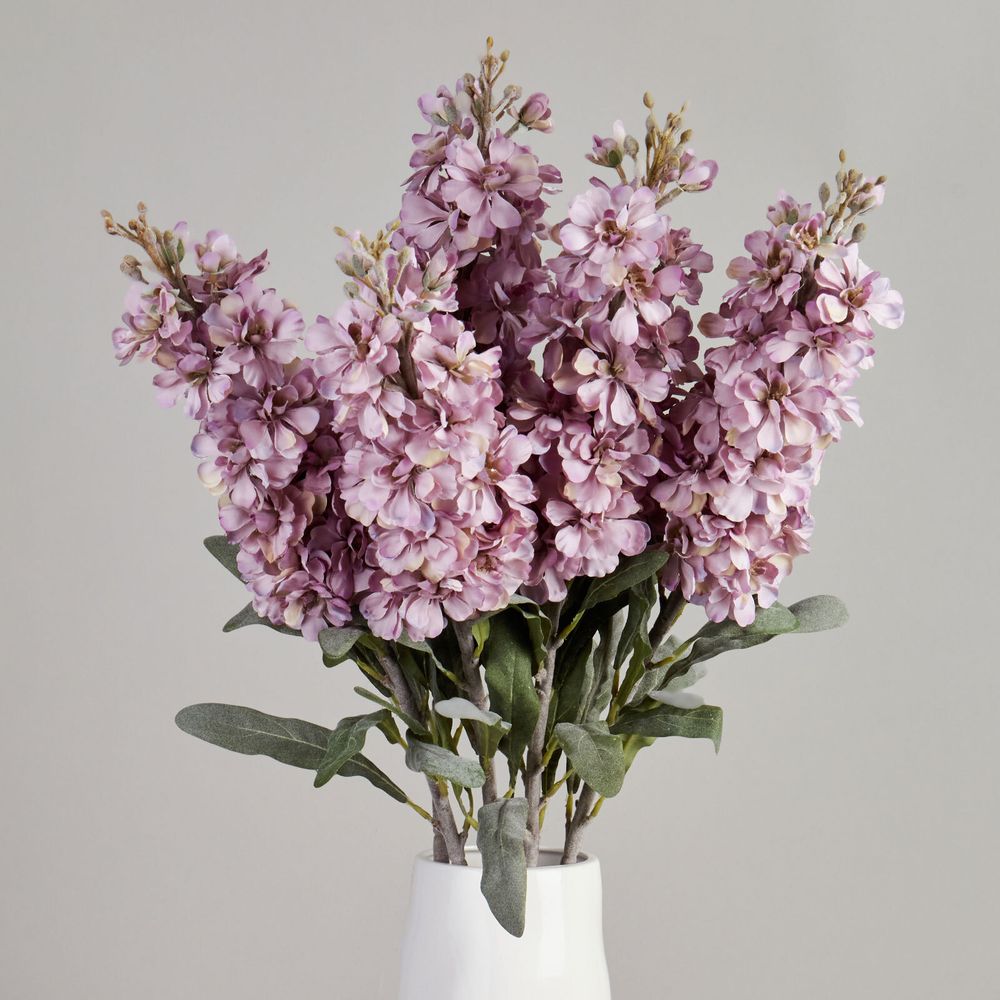 ЦВЕТОК ИСКУССТВЕННЫЙ "ДЕЛЬФИНИУМ" ВЫСОТА=81СМ. (МАЛ=12 ШТ/КОР=48ШТ.)