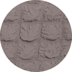 Чехол на кресло с оборкой Стандарт, цвет Капучино