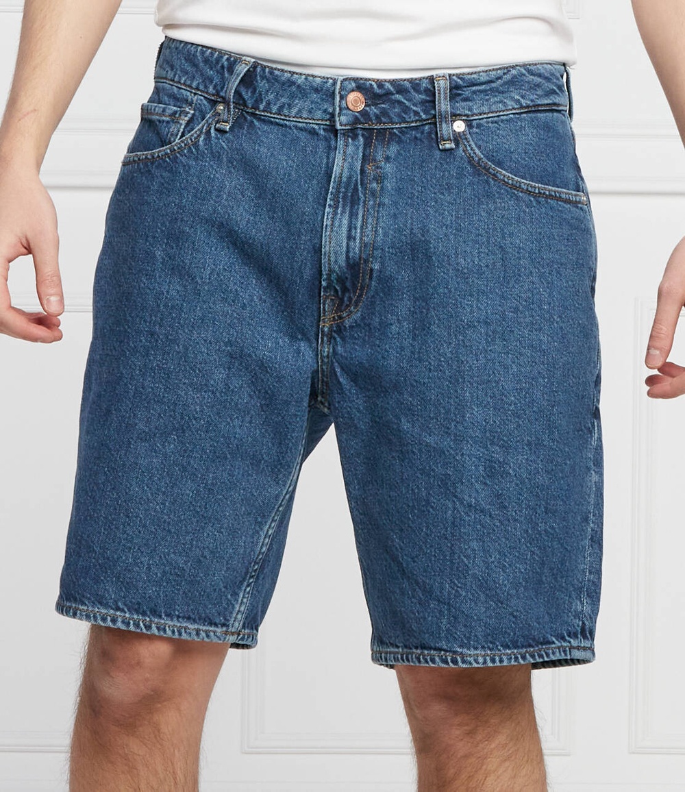 шорты rodeo GUESS - голубой(M2GD27 D4HQB)