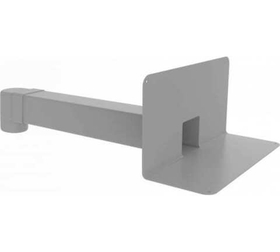 Парапетная воронка для ПВХ-мембран Fachmann VC-PVC 100x100x650 с угловым отводом