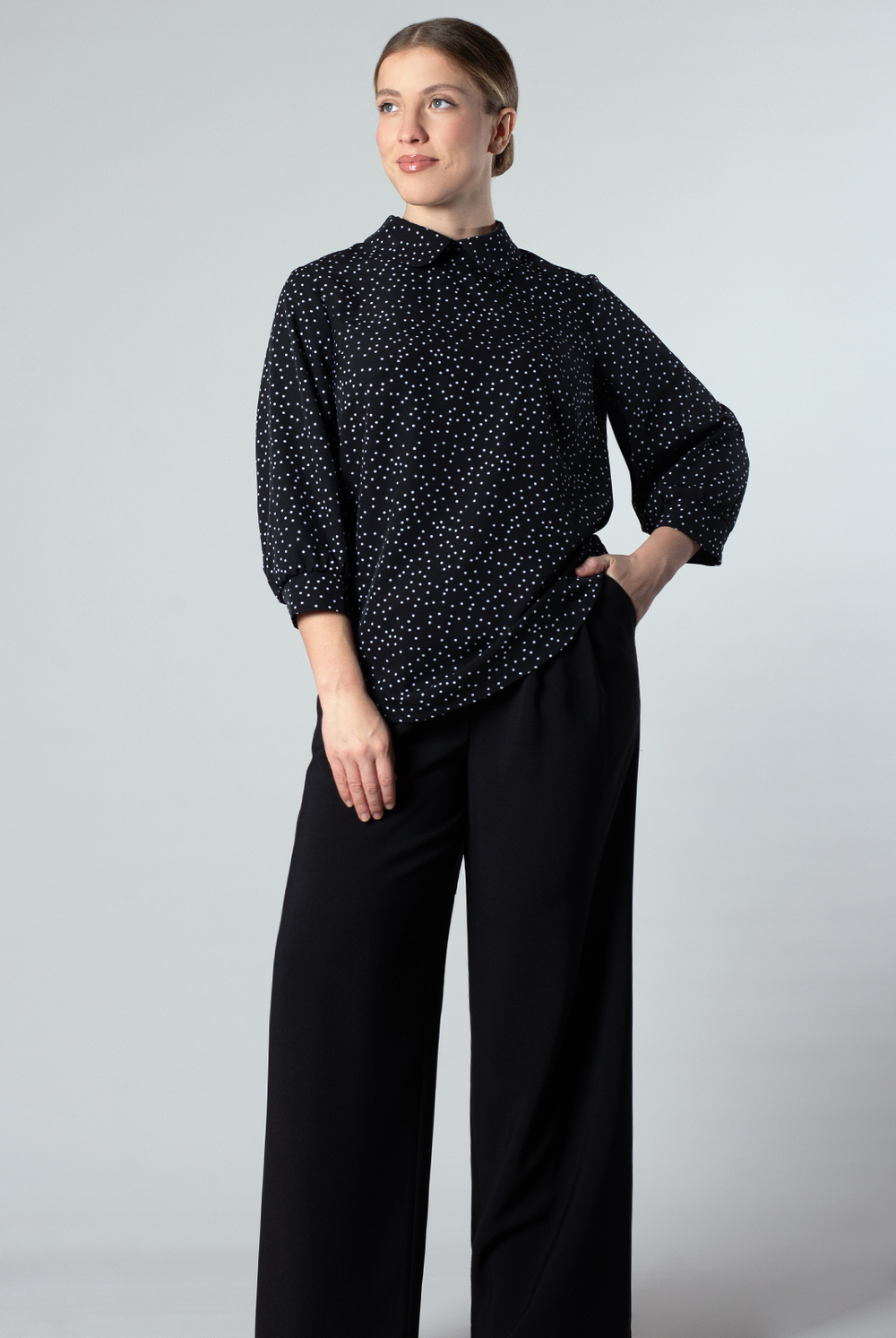 Блузка женская 3430ВП, Точка #176Та093430ВП