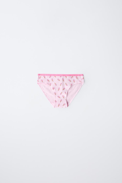 ZARA НАБОР ИЗ ШЕСТИ ТРУСОВ С ПРИНТОМ «МОРОЖЕНОЕ», РАЗНОЦВЕТНЫЙ