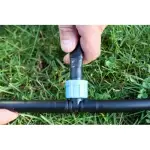 Тройник капельной ленты и 2х трубок 16мм