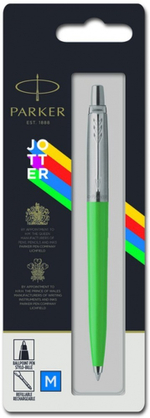 Подарочный набор: Шариковая ручка Parker Jotter ORIGINALS GREEN CT В ЭКО УПАКОВКЕ и Ежедневник недатированный черный