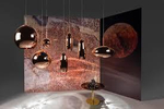 Подвесной дизайнерский светильник  Copper Shade by Tom Dixon (бронзовый)