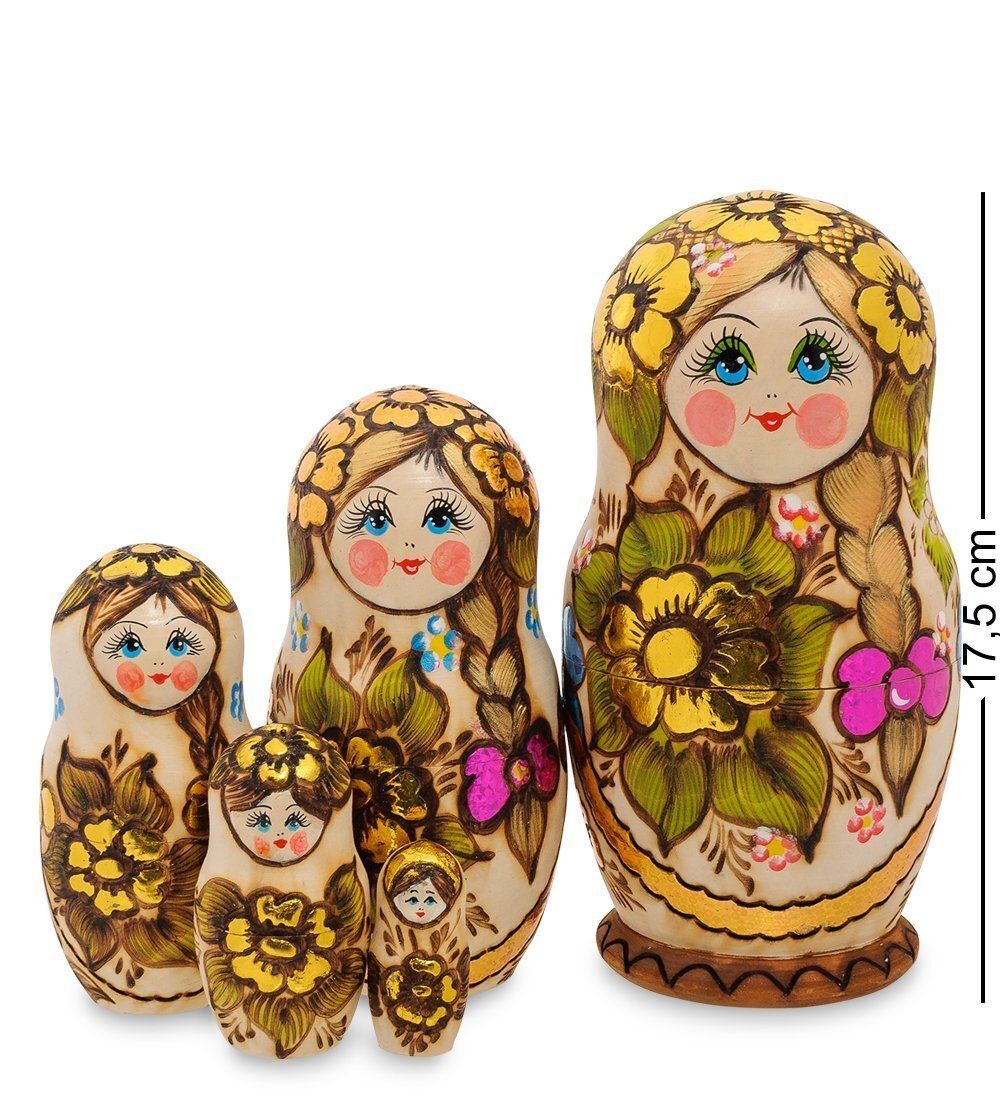 Народные промыслы МР-40/ 1 Матрешка 5м «Анастасия»