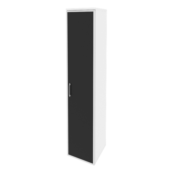 Оникс Шкаф высокий узкий правый O.SU-1.10 R (R) black  400*420*1977