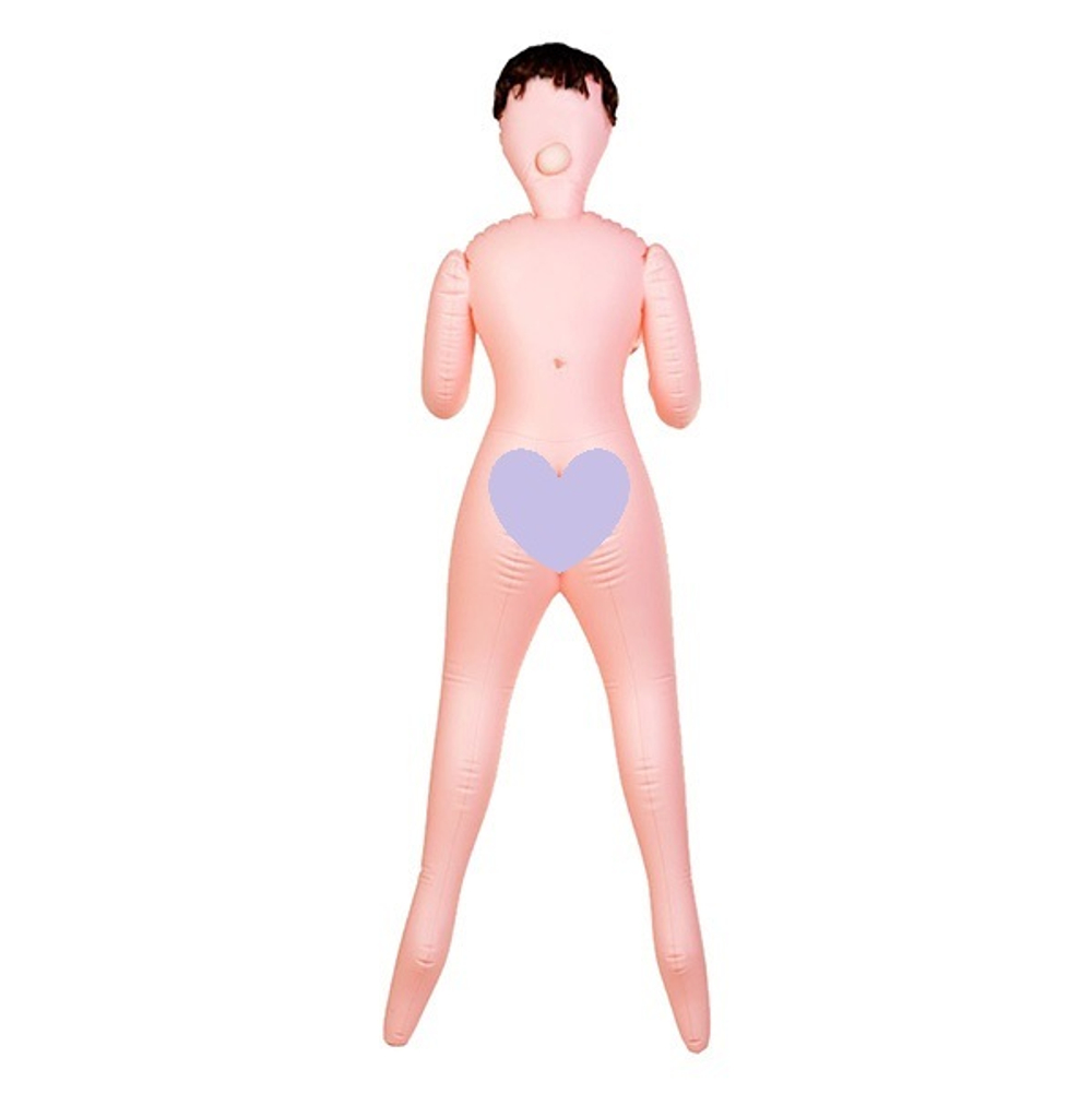 Надувная кукла с тремя любовными отверстиями ToyFa Dolls-X 117010