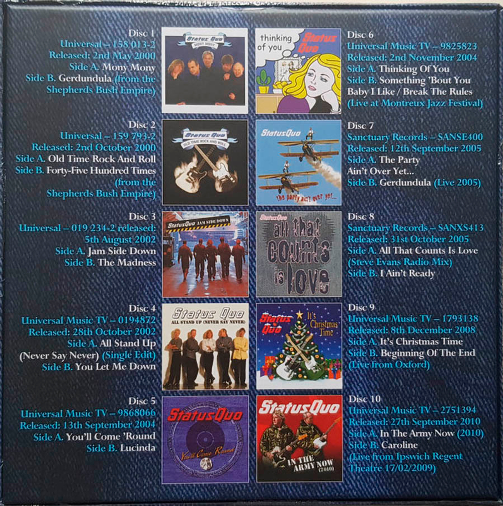 Status Quo / The Vinyl Singles Collection 2000-2010 (Limited Edition)(10x7" Vinyl Single)