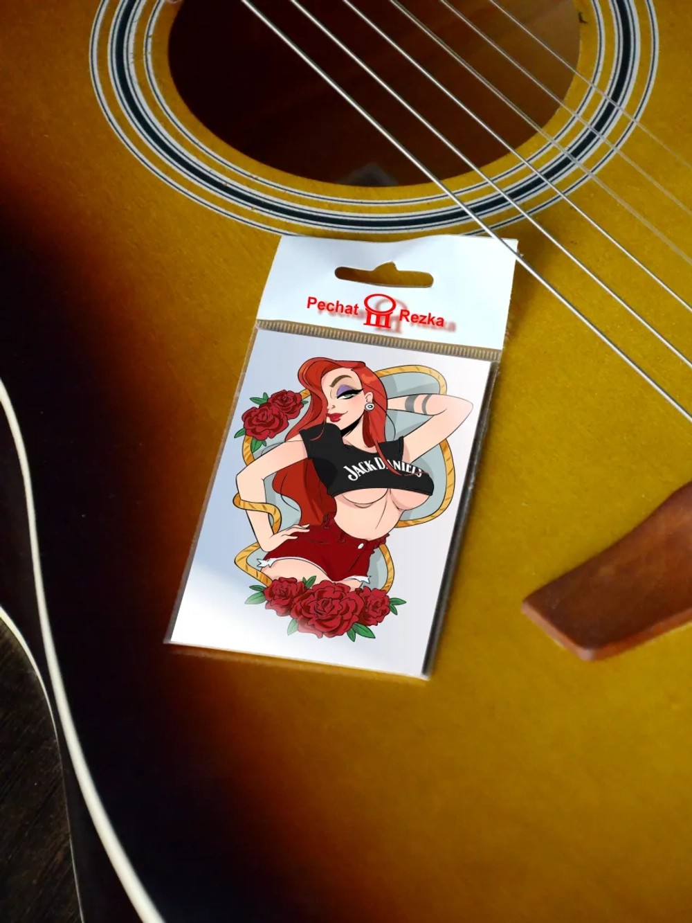 Стикер - Красотка Девушка