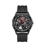 Dickies Creator Collection Emperor Cool Fit Wrist Watch Mechanical Movement Silicone Strap Skeleton Dial Men"s Watches