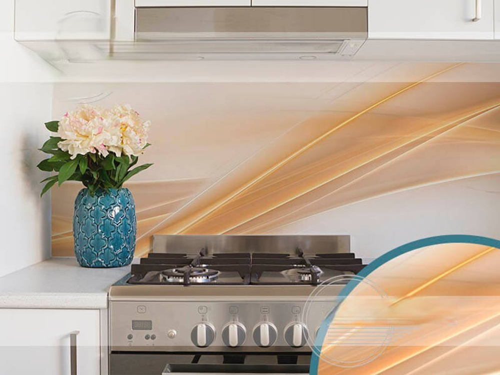 Кухонный фартук Айседора (Ф-257) 3000х600 мм