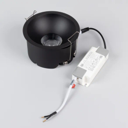 Светильник MS-HARBOR-R123-20W Warm3000 (BK, 24 deg, 230V) (Arlight, IP20 Металл, 5 лет) 050185