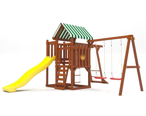 Детский игровой комплекс TooSun (Тусан) 4 с песочницей Plus