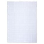 Сменный блок к тетради на кольцах, А5, 120 л., BRAUBERG, "Белый", 403260