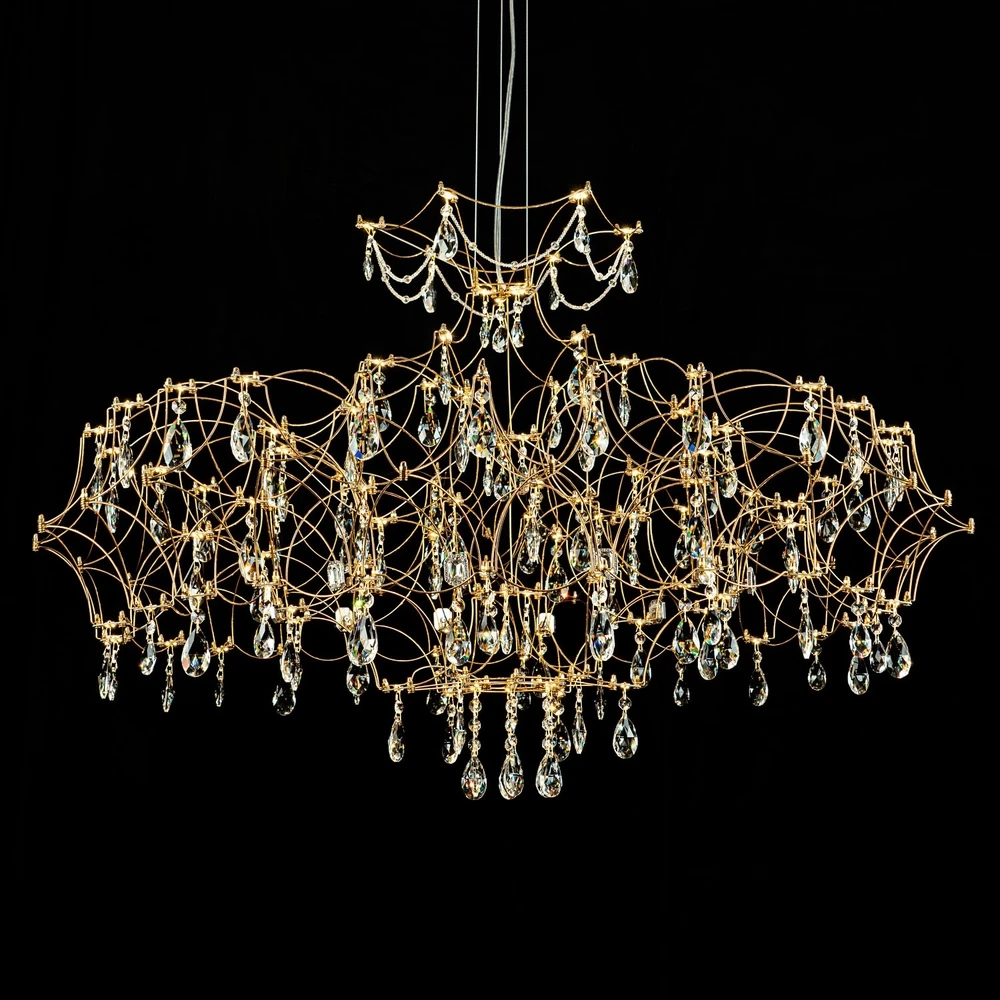 Подвесная люстра Modelux ML.7815.1050P GD