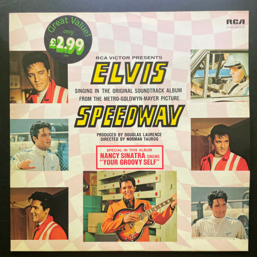 Elvis ‎– Speedway: Original Soundtrack Album (Англия 1980г.)