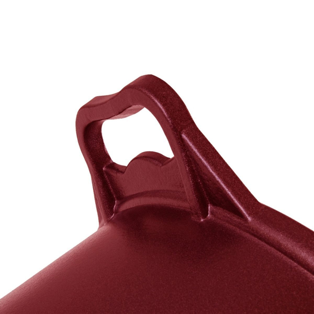 Кастрюля алюминий, 4 л, с крыш, Kukmara, к43б, бордо