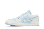 Кроссовки Jordan Air Jordan 1 Low "Ice Blue" (Женская размерная сетка)