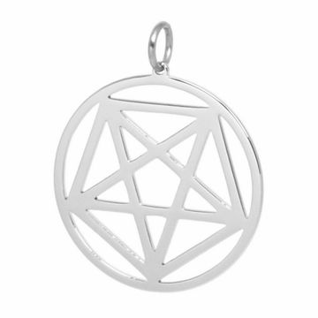 Кулон Necrophobic Necrogram 35мм (342)