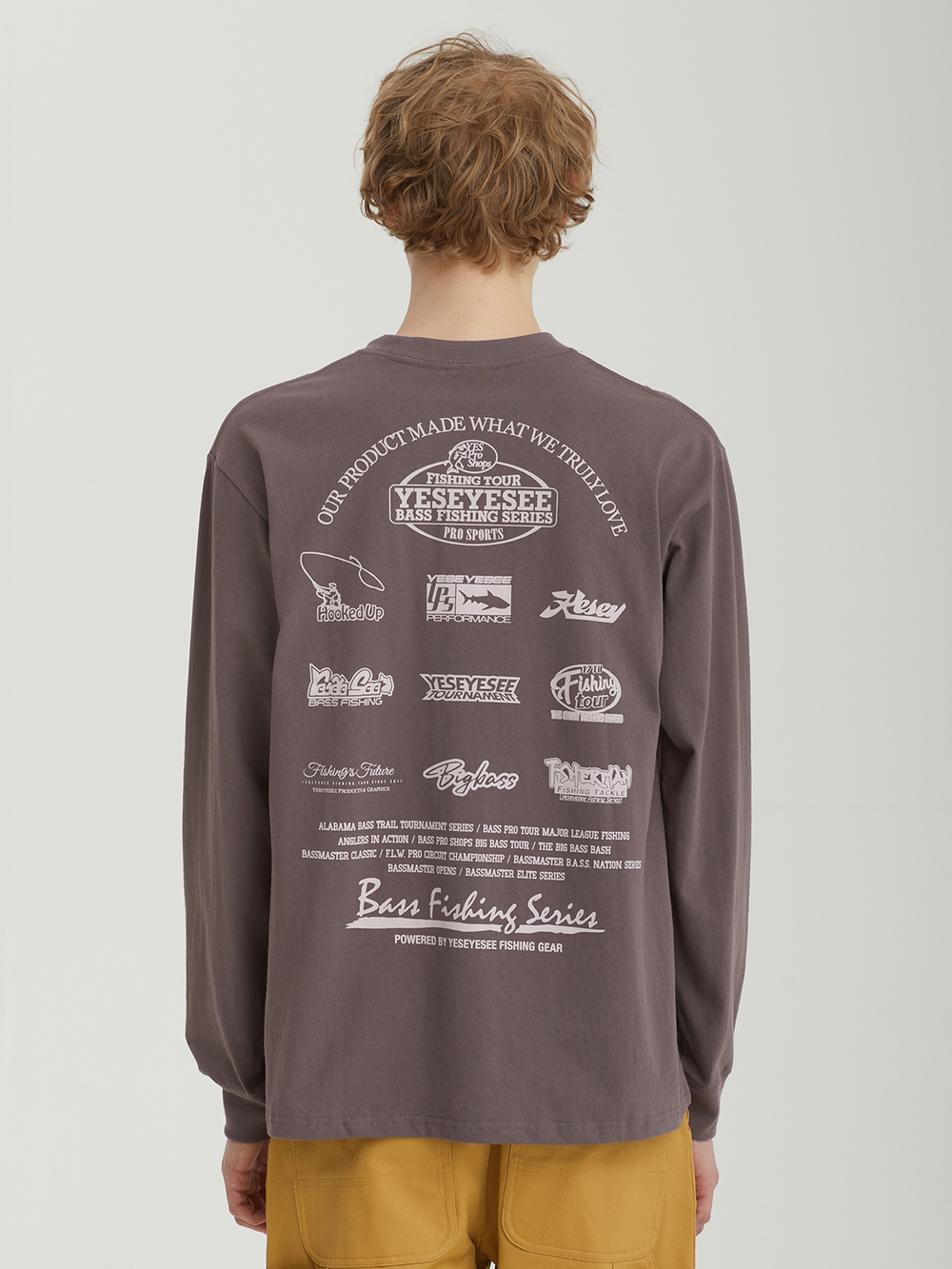 Мужской Лонгслив Fishing Sponsors