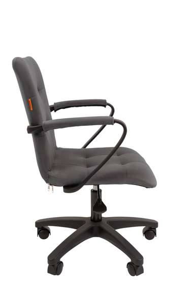 Офисное кресло Chairman 030 Россия ткань Т-55 серый, пластик