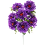 Искусственные цветы «Весеннее вдохновение» 48см 9цветков фиолетовые