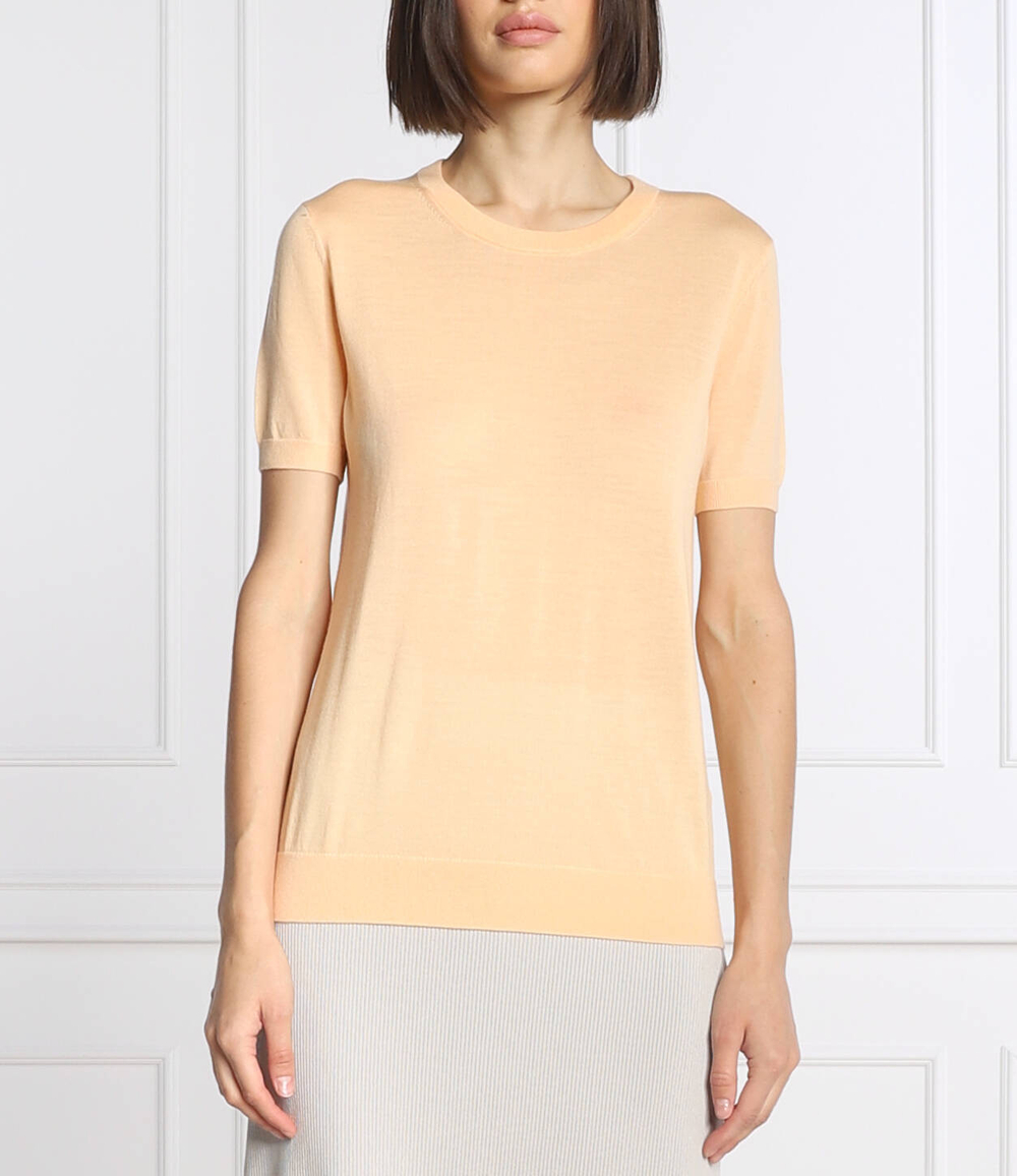 хлопковая блузка falyssias BOSS BLACK - оранжевый(50473246)