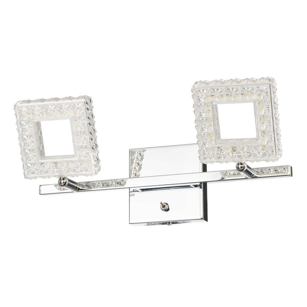 Citilux Кристалино CL559621 LED Спот поворотный с выключателем Хром