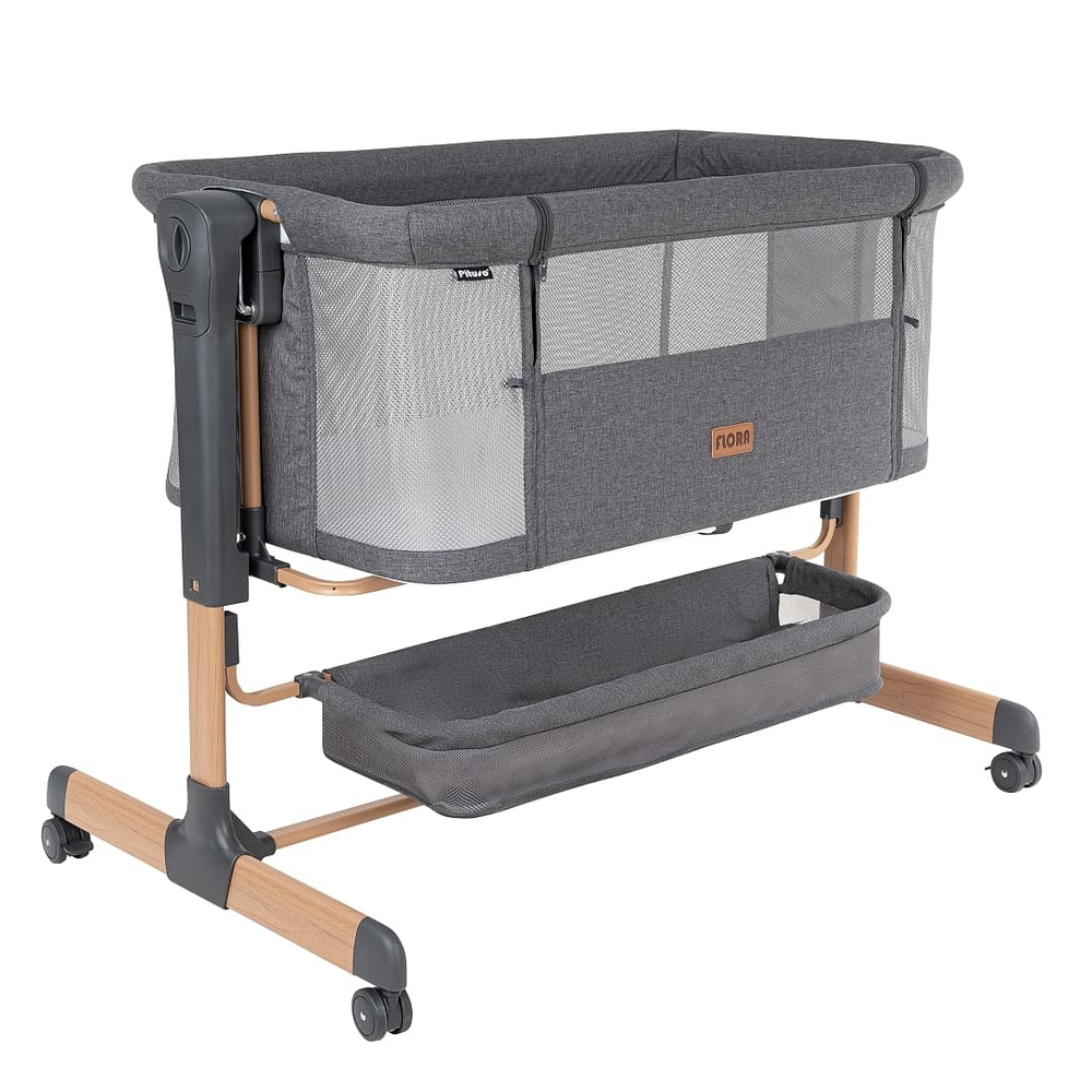 Колыбель PITUSO Flora dark grey