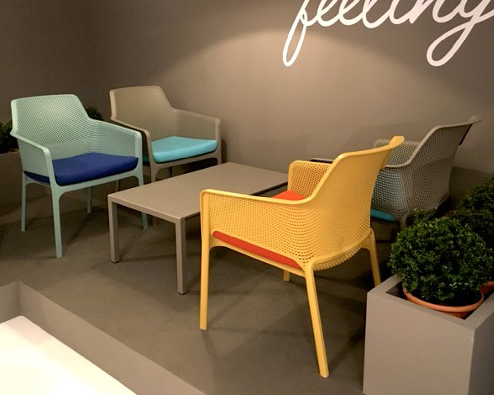 Кресло пластиковое, Nardi Net Relax, ментоловый