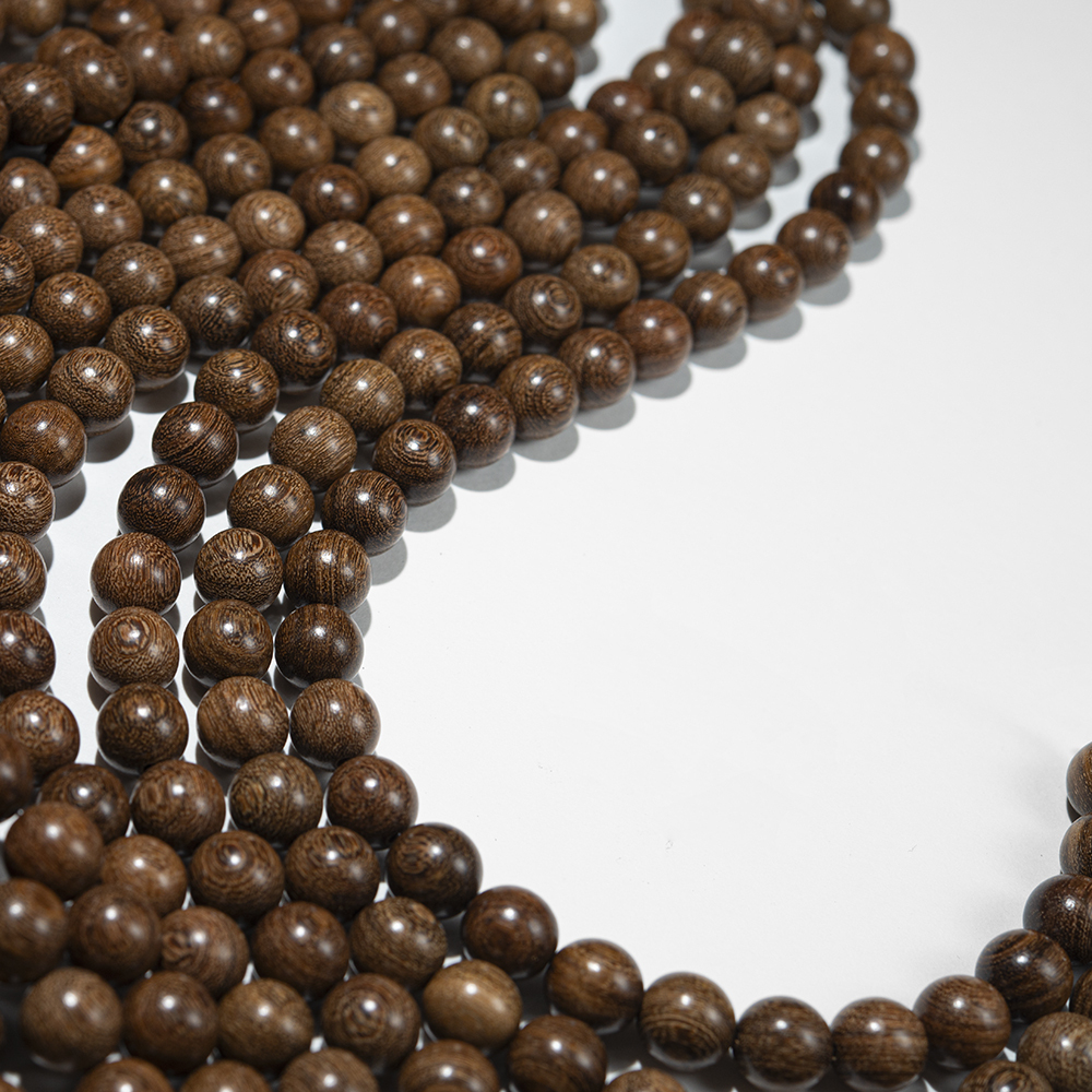 Золотой сандал, бусины в форме шара, 10,2мм