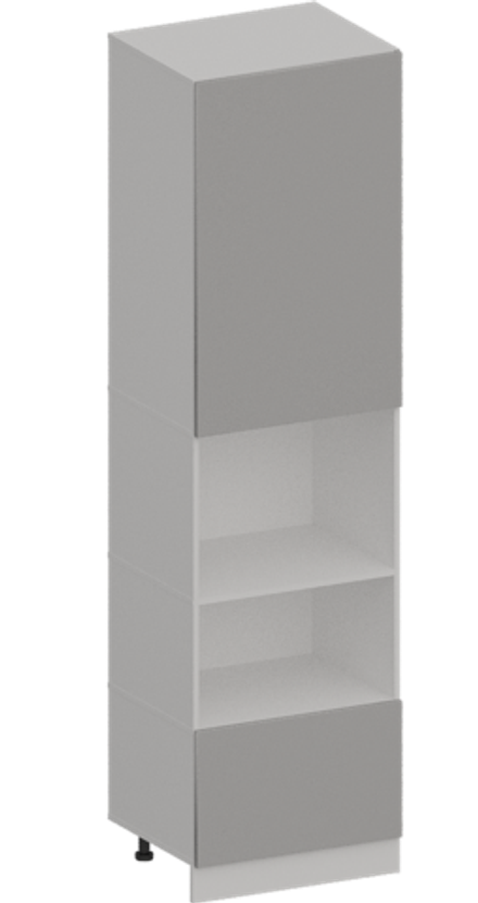 Кухня Модуль ШП 606М Белый / Лайт Грей