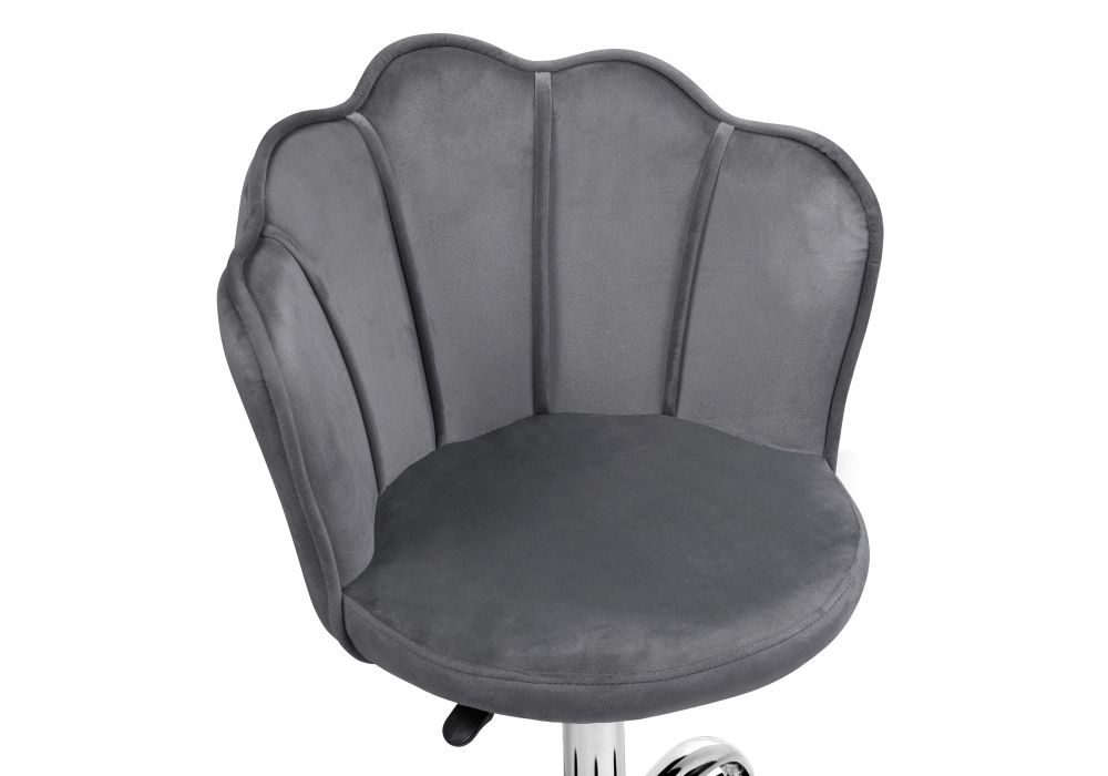 Офисное кресло Woodville Bud grey, ножки хром