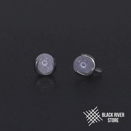 Ball 3-Prongs 4мм SJ Rose Quartz