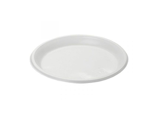 Тарелка Д=170мм ПС Белая 1/10шт