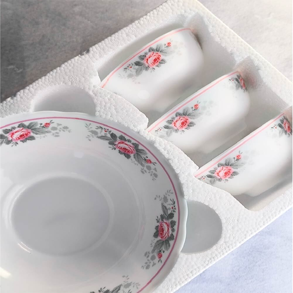 Набор салатников 7 предметов "Одет" стеклокерамика, Jewel 6849