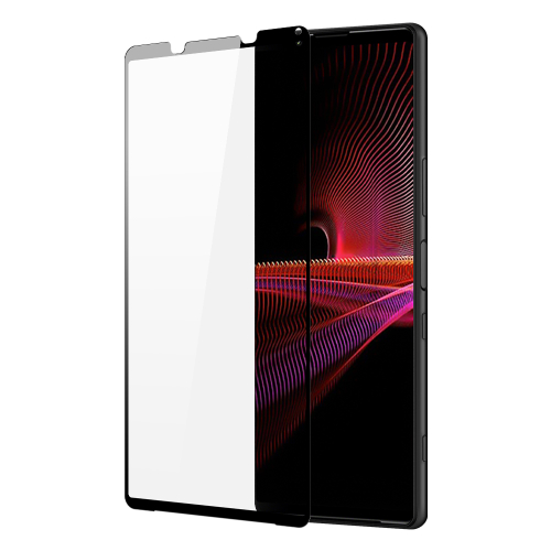 Защитное стекло из закаленного стекла для Sony Xperia 1 III (1-3), от Dux Ducis серия 10D Full Screen Glass