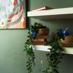 ULD-S0200-020-SСB-2AA MULTI IP20 DEW Гирлянда светодиодная на батарейках 2AA не в-к. Роса. 2м. 20 светодиодов. Разноцветный свет. Провод медный. TM Uniel